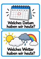 Vorschau - Bildkarten - Morgenkreis Moderationskärtchen - Seite 3