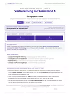 Vorschau - Stundenentwürfe - Lernstand 5 Deutsch – Lesen Klasse 5 | Übungsheft, Musterprüfung & Auswertungsbogen - Deckblatt