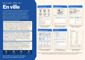Vorschau - Stundenentwürfe - En ville – Französisch Klasse 6/7 - Deckblatt