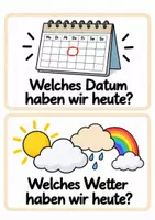Vorschau - Bildkarten - Morgenkreis Moderationskarten BEIGE - Seite 3