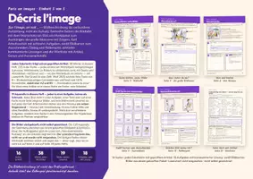 Vorschau - Stundenentwürfe - Décris l’image – Bildbeschreibung, Französisch 6/7 - Deckblatt