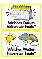 Vorschau - Bildkarten - Morgenkreis Moderationskarten GELB - Seite 3