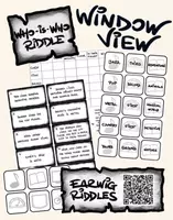Vista previa - Hojas de trabajo - Window View Reto de lógica en inglés | 4.º primaria - Portada