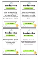 Voorbeeld - Leesdetectives natuur - Pagina 1