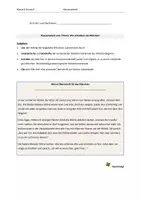 Vorschau - Klassenarbeiten - Klassenarbeit für Klasse 5 zum Thema Märchen mit EWH - Seite 1