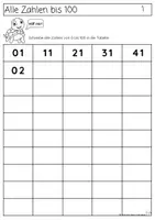 Vorschau - Unterrichtsreihen - Zahlenraum 100 Klasse 2 | Arbeitsheft zur Zahlenraumerweiterung · Zehner, Einer und Hunderterfeld - Seite 2
