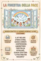 anteprima - Altro tipo di materiale - Giornata della Pace - la finestra della pace - - Pagina di copertina