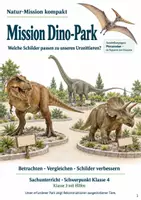 Vorschau - Arbeitsblätter - Dinosaurier – Mission Dino-Park | Sachunterricht Klasse 4, Klasse 3 mit Hilfen - Deckblatt
