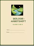 Vorschau - Arbeitsblätter - Biologie - Förderschule u. DaZ Klasse 5–9 - Seite 1