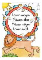 Vorschau - Spiele - Zungenbrecher Tiere - Deutsch und Deutsch als Zweitsprache - Seite 3