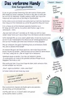 Vorschau - Arbeitsblätter - Kurzgeschichten lesen, verstehen und weiterdenken! Spannende Lesetrainings für Klassen 5 + 6 - Seite 2