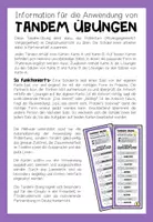 Vorschau - Fördermaterial/Inklusion - Präteritum – 10 Tandemübungen für die Partnerarbeit - Seite 1