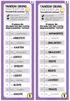 Vorschau - Fördermaterial/Inklusion - Präteritum – 10 Tandemübungen für die Partnerarbeit - Seite 2