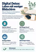Vorschau - Arbeitsblätter - Digitale Balance im Alltag Klasse 7–10 – Achtsamkeit, Digital Detox & Handynutzung - Seite 1