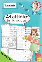 Vorschau - Arbeitsblätter - Arbeitsblätter Vorschule | Schulvorbereitung Kita & Vorschulheft - Deckblatt