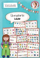 Vorschau - Arbeitsblätter - Anlaute Vorschule | Laute hören Übungskartei Kita - Deckblatt