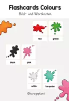 Vorschau - Bildkarten - Flashcards Colours - Bild- und Wortkarten - Deckblatt