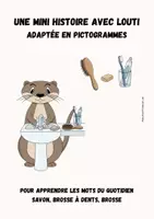 Aperçu - Autre type de ressources - mini histoire "Louti et la propreté" - Page de couverture