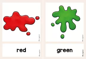 Vorschau - Bildkarten - Flashcards Colours - Bild- und Wortkarten - Seite 3