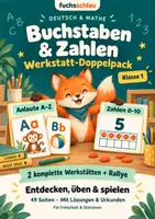 Vorschau - Stundenentwürfe - Zahlen & Buchstaben Doppelpack für Anfangsunterricht Klasse 1 - Deckblatt