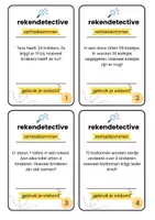 Voorbeeld - Rekendetectives verhaalsommen - Pagina 1
