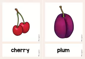 Vorschau - Bildkarten - Flashcards Fruits - Bild- und Wortkarten - Seite 2