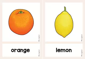 Vorschau - Bildkarten - Flashcards Fruits - Bild- und Wortkarten - Seite 3