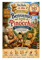 anteprima - Altro tipo di materiale - Kit Accoglienza Primaria – Benvenuti nel mondo di Pinocchio - Pagina di copertina