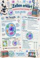Vorschau - Arbeitsblätter - Zellen - Deckblatt