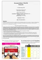 Vorschau - Arbeitsblätter - Kreuzworträtsel Politik / Weltpolitik | Politik Sekundarstufe I+II Klasse 7-13 | Staatsformen, Menschenrechte, Globalisierung, UNO, NATO, 31 dreifach differenzierte Rätsel | Vertretungsstunden Arbeitsblätter mit Lösungen - Seite 1