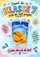 Vorschau - Poster - Willkommensgruß nach den Ferien/ Capri Sonne (Klasse 5-10) - Seite 1