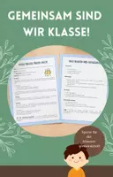 Vorschau - Arbeitsblätter - Spiele für die Klassengemeinschaft / ab Klasse 5 - Deckblatt