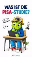 Vorschau - Präsentationen/Tafelbilder - Was ist die PISA-Studie? – Aktuelles Wissen für Kinder - Deckblatt