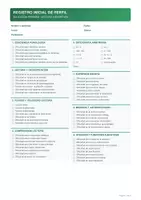 Vista previa - Refuerzo / NEE / Materiales de apoyo - REGISTRO LECTOESCRITURA - DISLEXIA - página 1