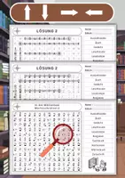 Vorschau - Arbeitsblätter - Wortsuchrätsel zum Fingeralphabet der Gebärdensprache (Materialpaket) - Seite 2