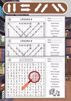 Vorschau - Arbeitsblätter - Wortsuchrätsel zum Fingeralphabet der Gebärdensprache (Materialpaket) - Seite 3