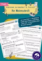 Vorschau - Arbeitsblätter - Auf einen Blick - Die Notenschrift - Deckblatt