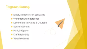Vorschau - Präsentationen/Tafelbilder - Elternabend in Klasse 2 - Seite 3