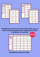 Vista previa - Evaluación - Agenda del profesor cuadros y flores 26-27 - página 2