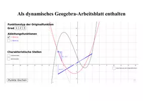 Vorschau - Unterrichtsreihen - Kurvendiskussion, Extremwertprobleme, Steckbriefaufgaben, Funktionenscharen (Analysis, +Geogebra) - Seite 3