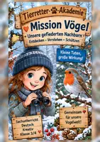 Vorschau - Unterrichtsreihen - Tierschutz Mission: Hunde, Katzen, Vögel - Materialpaket - Deckblatt