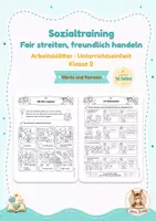 Vorschau - Arbeitsblätter - soziales Lernen Grundschule - Deckblatt