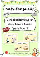 Vorschau - Spiele - Offener Anfang im Sportunterricht I Klasse 1-4 - Deckblatt