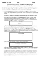 Vorschau - Unterrichtsreihen - Extremwertprobleme mit Nebenbedingungen und Steckbriefaufgaben (Modellierung, Analysis) - Seite 1