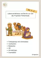 Vorschau - Arbeitsblätter - Lebensverhältnisse zur Zeit des Propheten Muhammads - Deckblatt