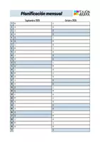 Vista previa - Para docentes: organización, planificación y formación - Planificador académico. Curso 2026/2027 - página 1
