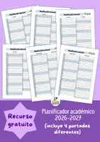 Vista previa - Para docentes: organización, planificación y formación - Planificador académico. Curso 2026/2027 - Portada