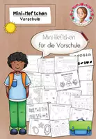 Vorschau - Arbeitsblätter - Vorschulheft Übungen | Kita & Schulvorbereitung - Deckblatt