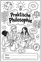 Vorschau - Arbeitsblätter - 2x Deckblatt Praktische Philosophie Eule - Seite 1