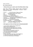 Vorschau - Arbeitsblätter - DaF DaZ A2 Beim Arzt - Deckblatt